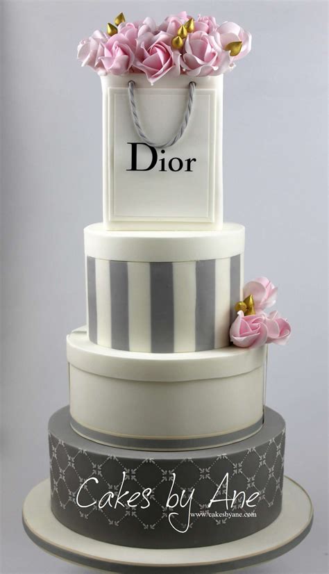 dior bag cake design|Dior birthday cake.